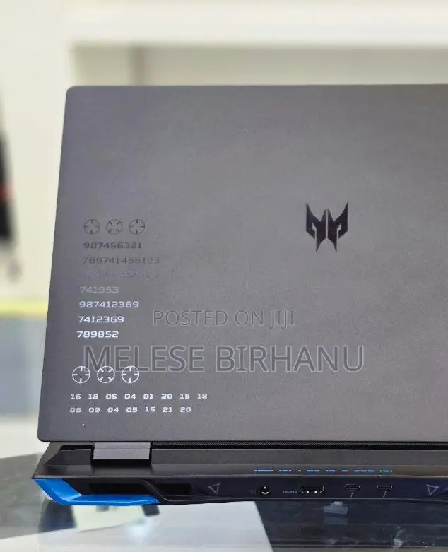 New Laptop Acer 16GB Intel Core I9 SSD 1T