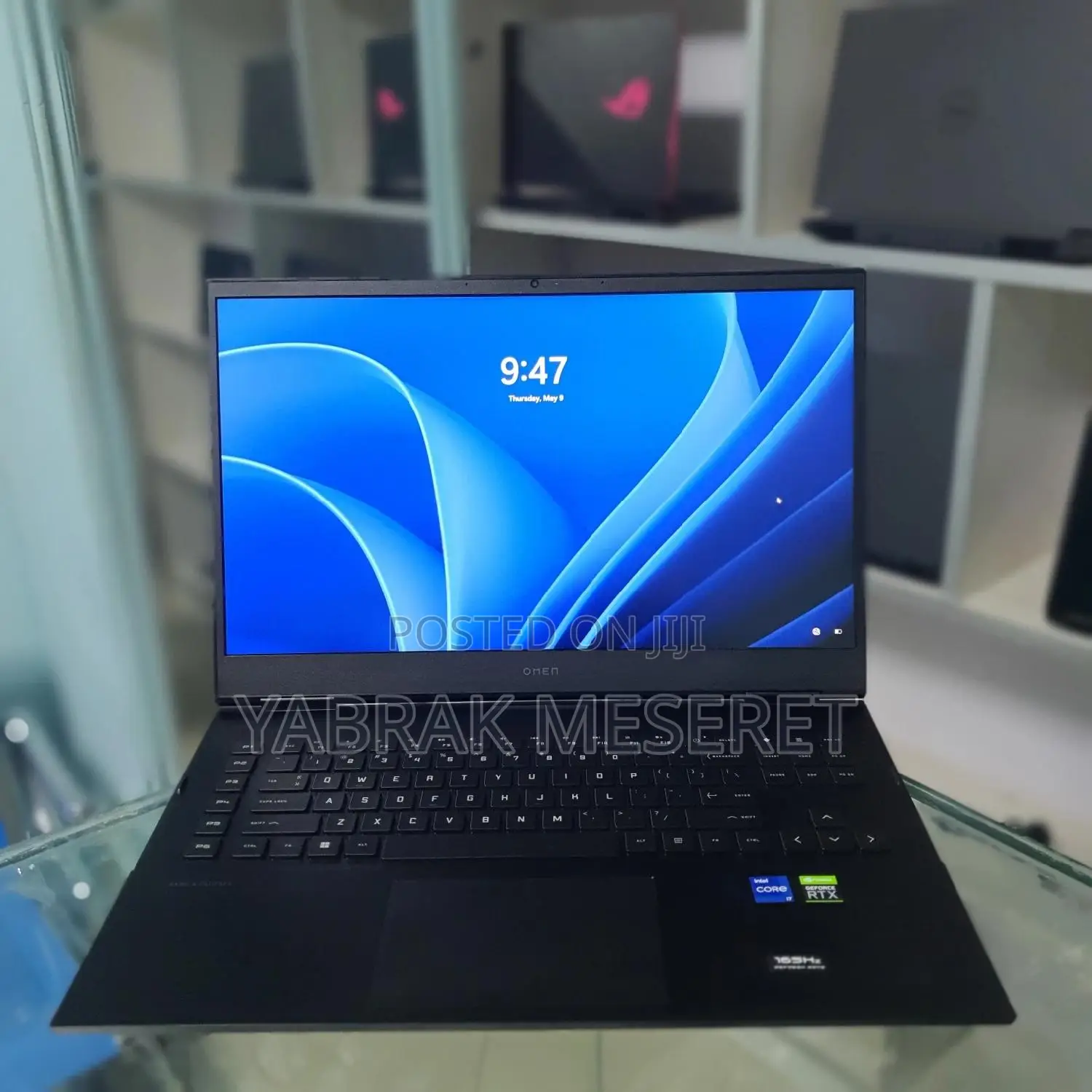 New Laptop HP Omen 17 32GB Intel Core i7 SSD 32GB