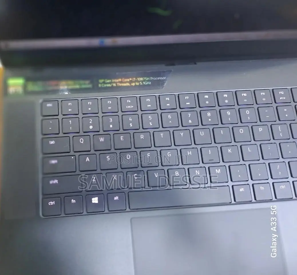 New Laptop Razer Blade 16GB Intel Core I7 SSD 512GB