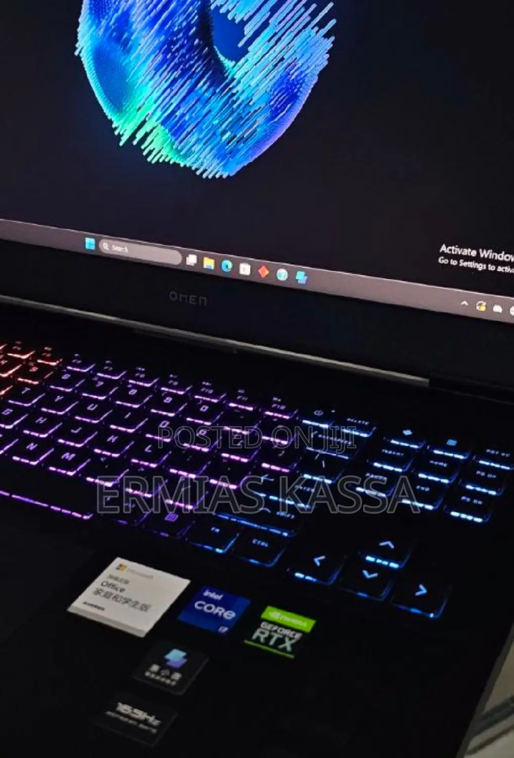 New Laptop HP Omen 17 32GB Intel Core i7 SSD 2T