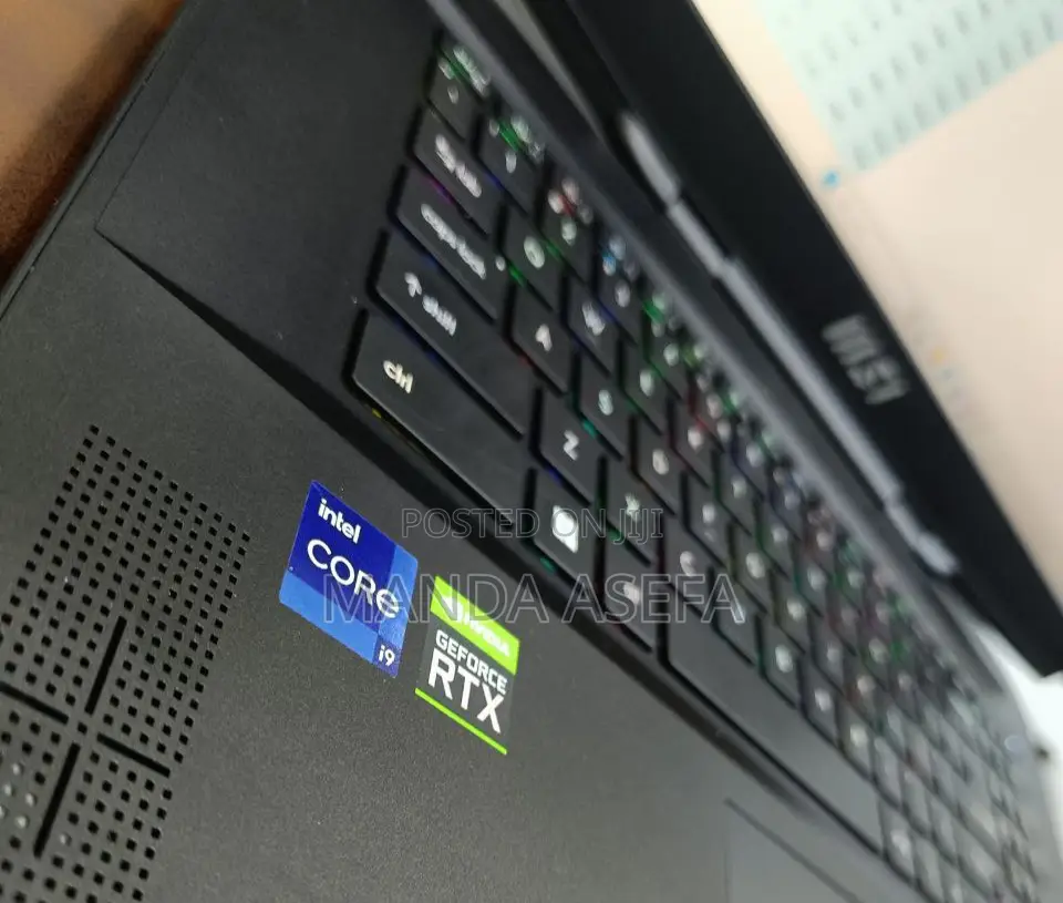 New Laptop MSI Stealth GS77 16GB Intel Core I9 SSD 1T