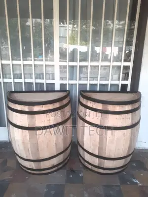 Photo - Wood Barrel የእንጨት በርሜል