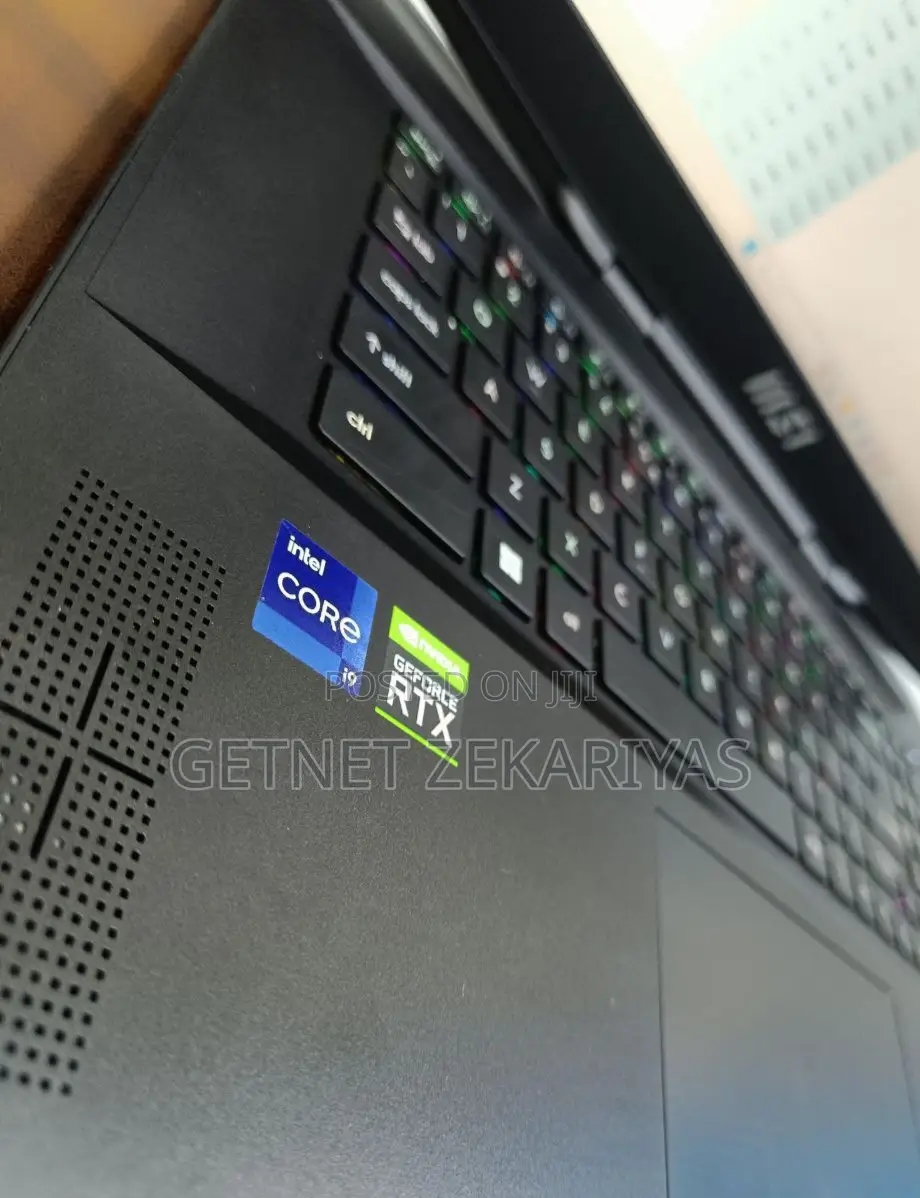 New Laptop MSI Stealth GS77 16GB Intel Core I9 SSD 1T