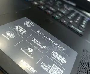 New Laptop MSI GP75 Leopard 16GB Intel Core I9 SSD 1T