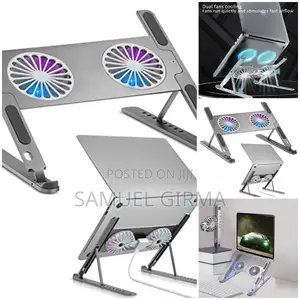 Photo - ~Portable Laptop Stand With Fan