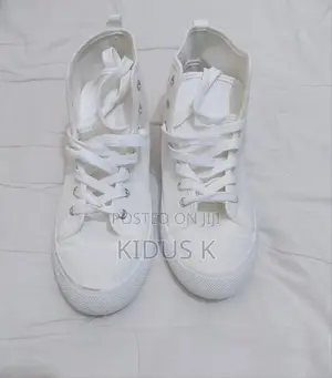 Photo - White Canvas Shoes