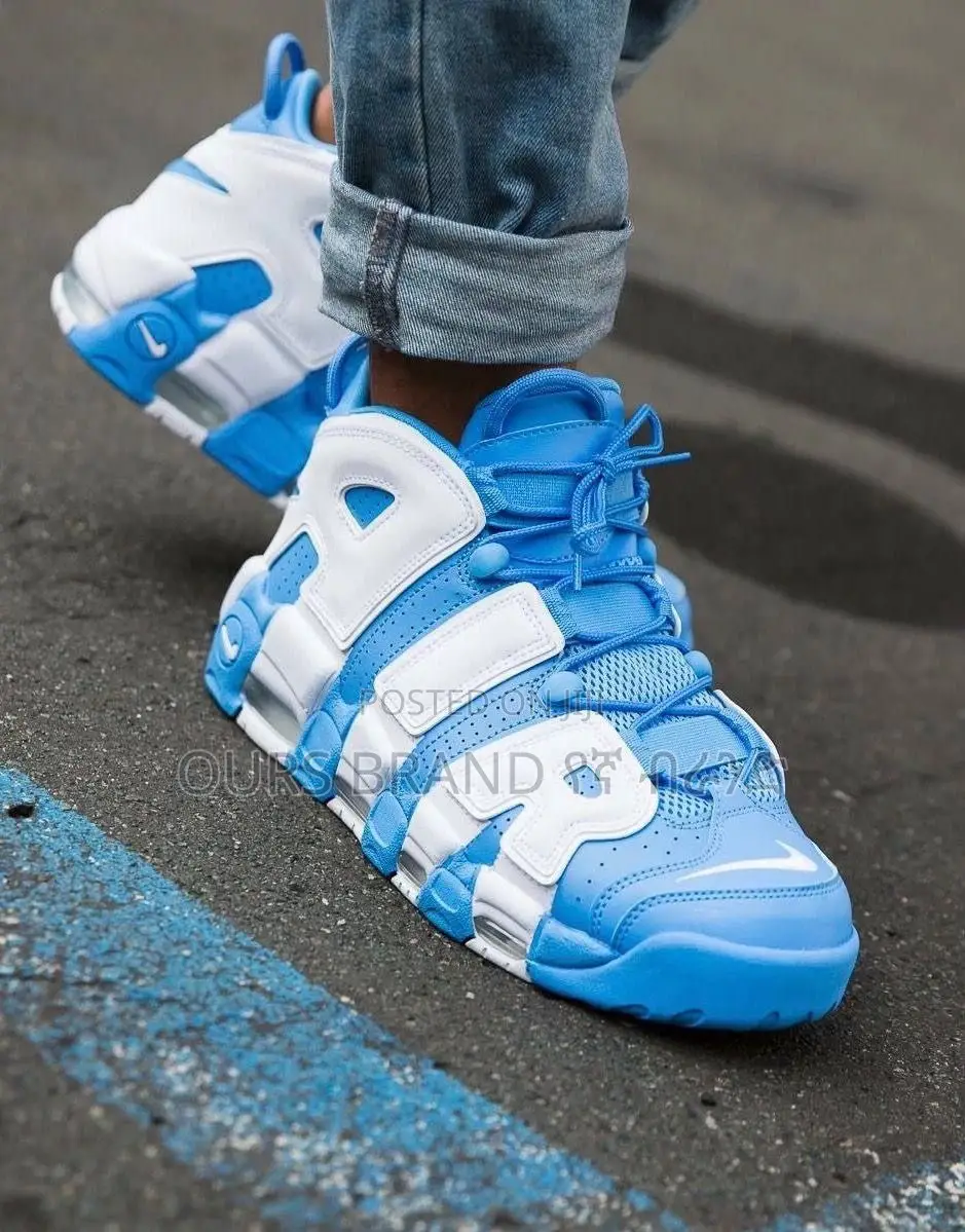 Nike Air Uptempo UNC High Master Quality Luxury Sneakers Sho