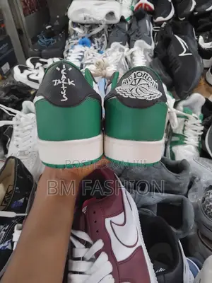 Travis Scott Air Jordan Low Dunk Green and Black