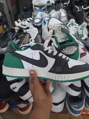 Travis Scott Air Jordan Low Dunk Green and Black