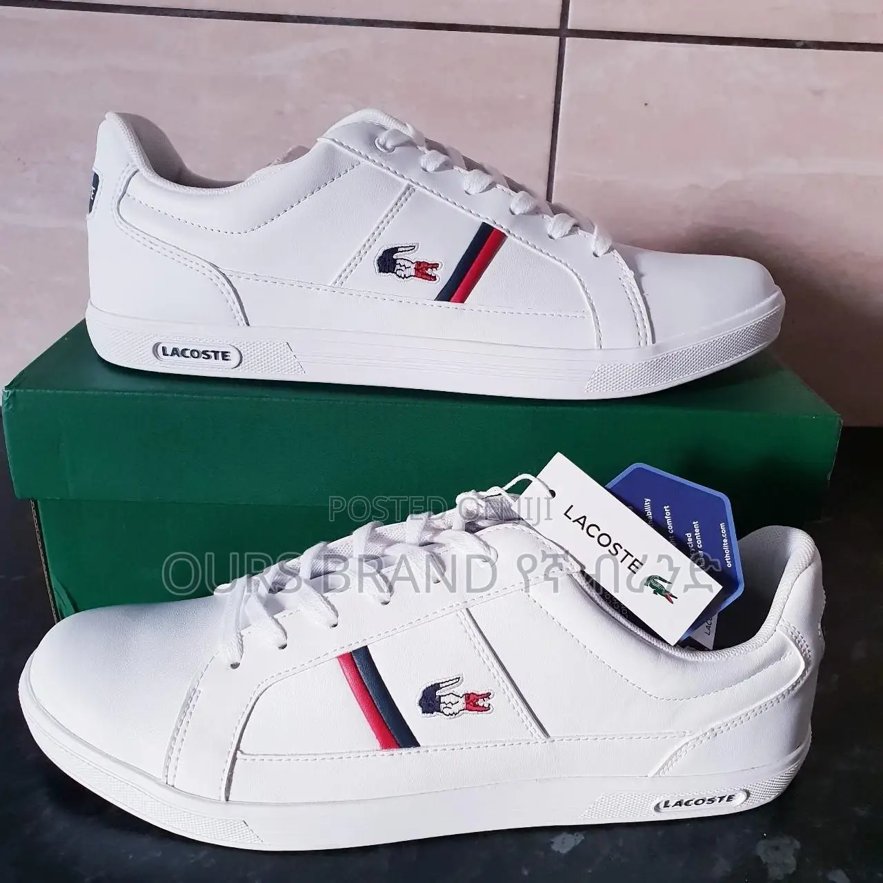 Lacoste Flats High Master Quality Luxury Shoes  