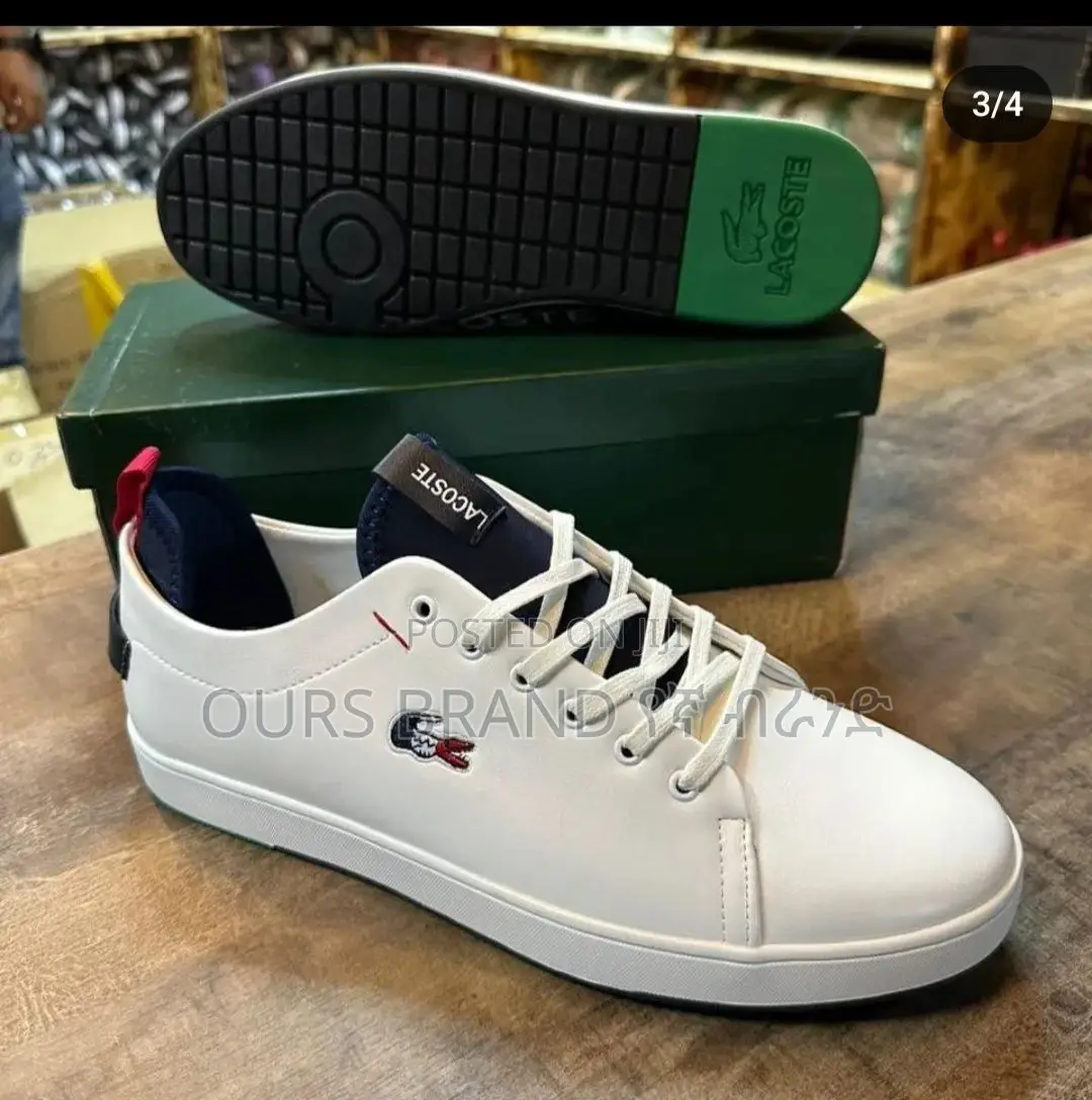 Lacoste Flats High Master Quality Luxury Shoes