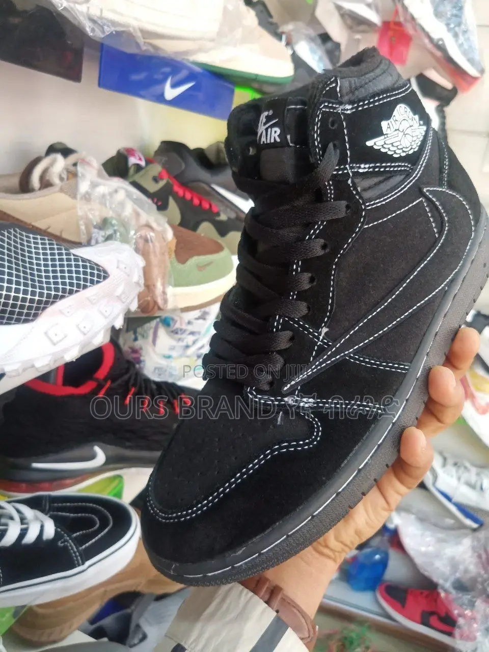 Nike Air Jordan 1 Travis Scott Shoes Master Quality