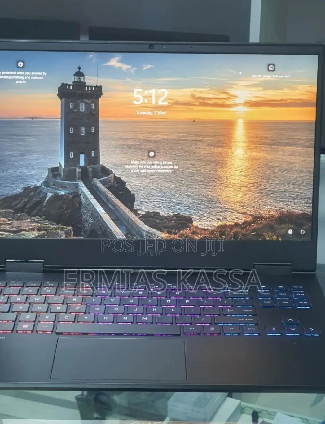 New Laptop HP Omen 15 16GB Intel Core I7 SSD 512GB