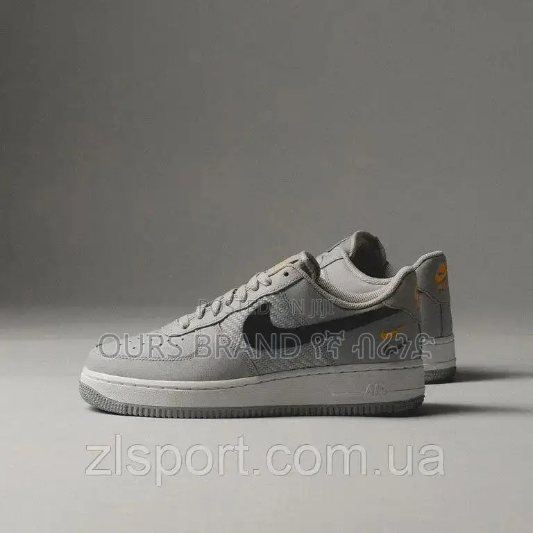 Nike Air Force 1'07 "Mini Triple Swoosh Grey" Low Shoes