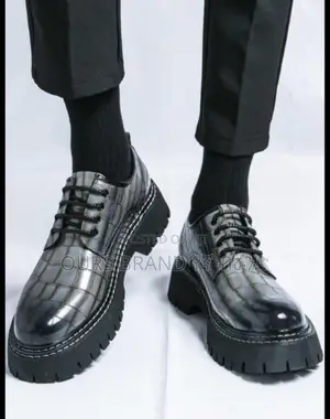 Men's Lataher Classic Fashion High Master Quality Shoe