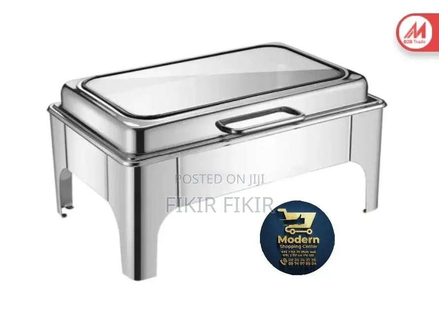 Double Food Chafing Dishes