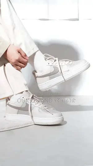 Photo - Nike Air Force 1'07 "Moon Fossil Grey " Low Shoes