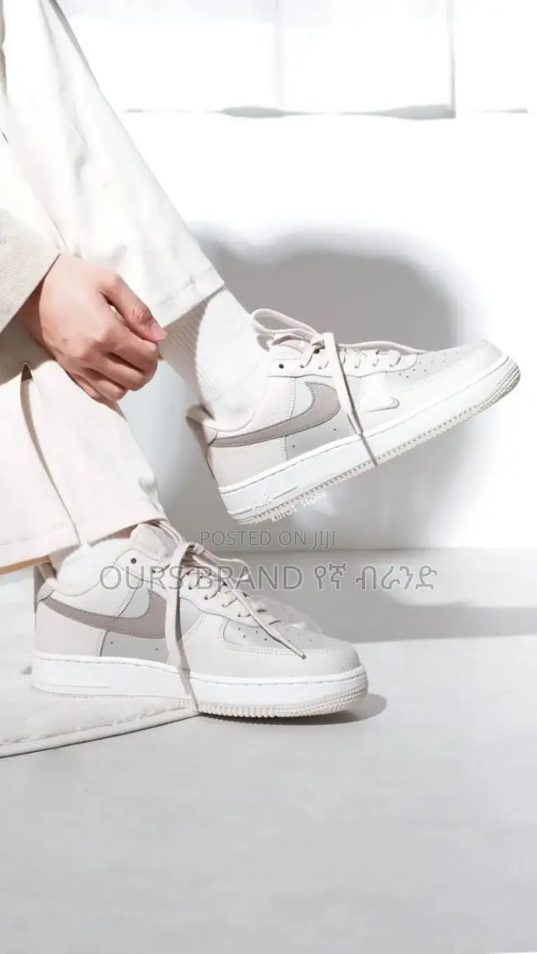 Nike Air Force 1'07 "Moon Fossil Grey " Low Shoes