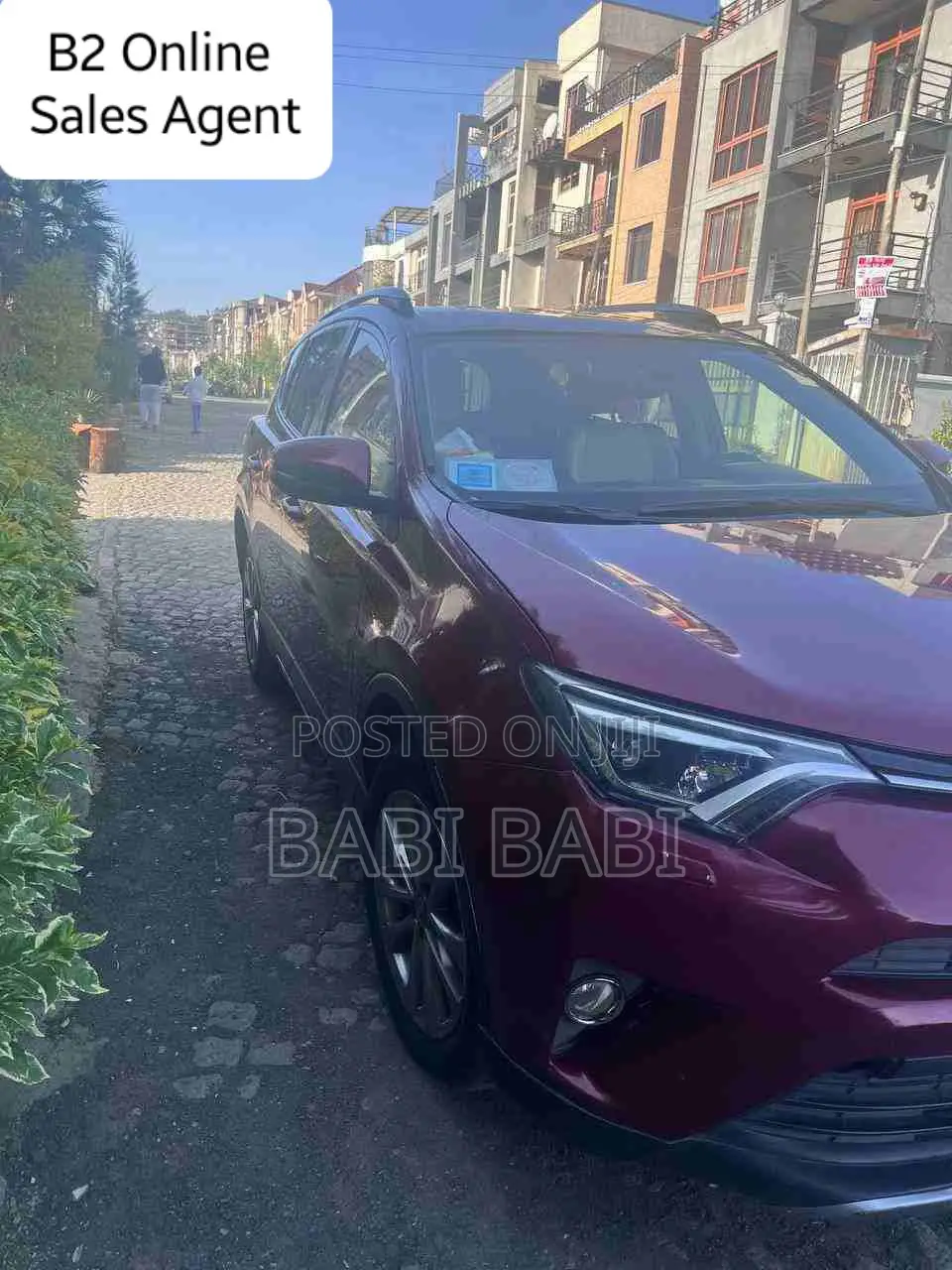 Toyota RAV4 2018 Burgundy