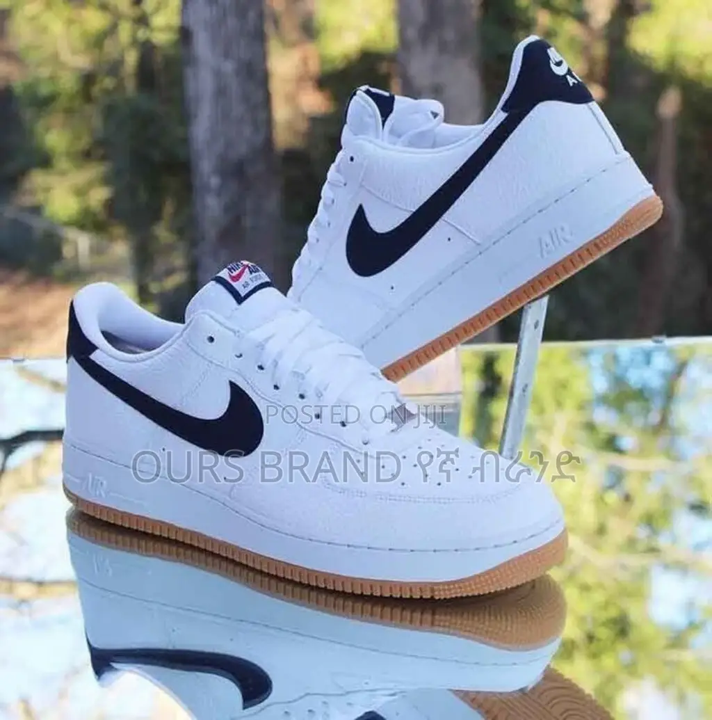 Nike Air Force 1 Low 'Obsidian Gum' High Quality Luxury