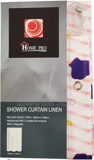 Shower Curtain Linen Size 1.80 *1.80