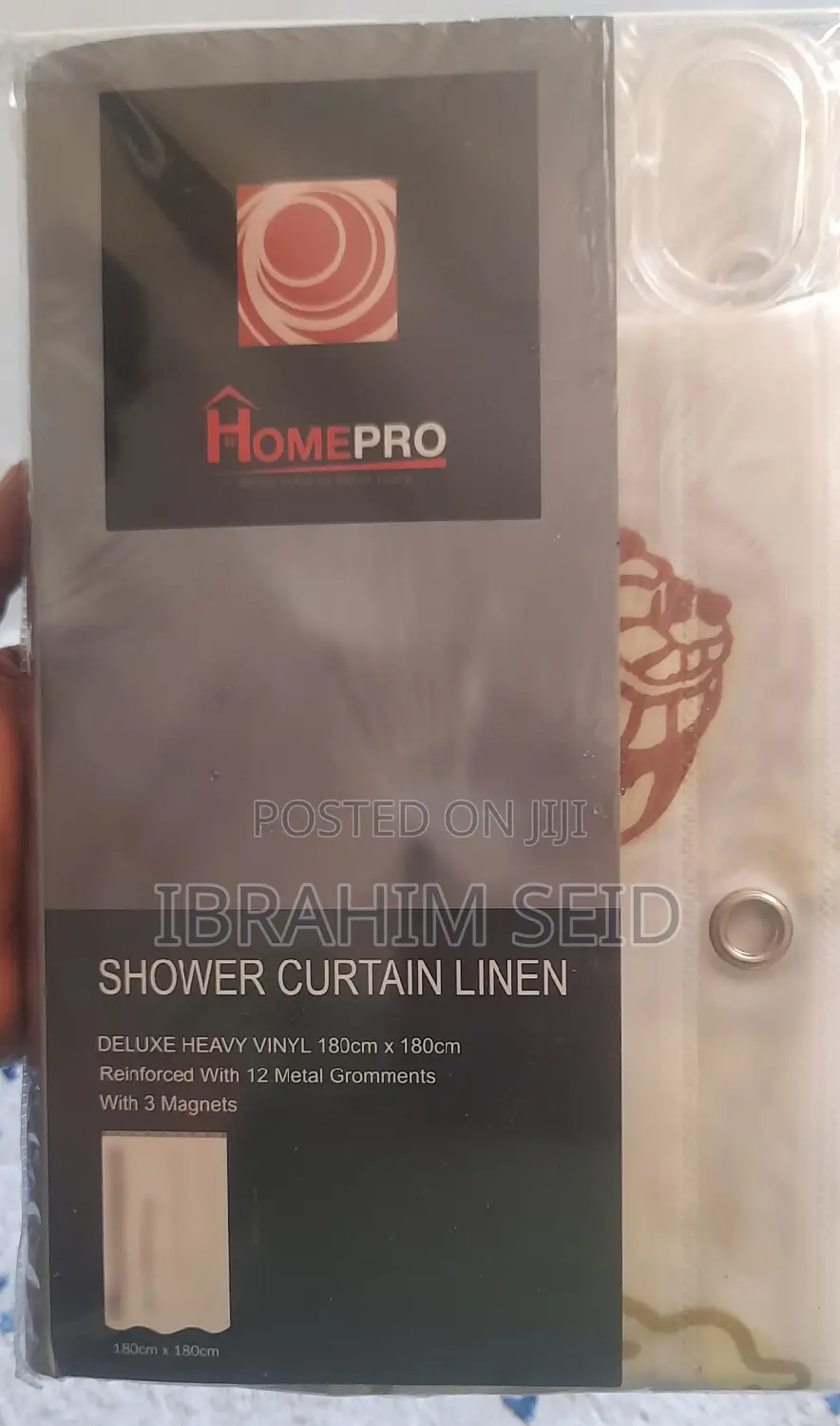 Shower Curtain Linen Size 1.80 *1.80