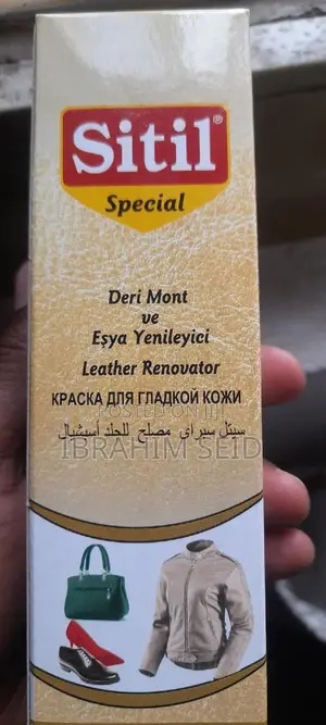 Photo - Leather Renovator (100 Ml.) Made in Turkey