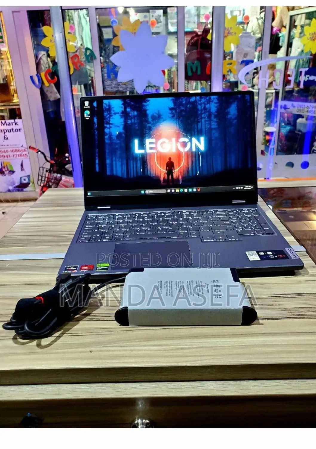 New Laptop Lenovo Legion 5 16GB AMD Ryzen 7 SSD 512GB