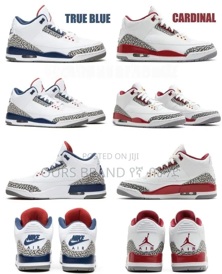 Air Jordan 3 Retro High Master Quality Luxurious Sneakers 