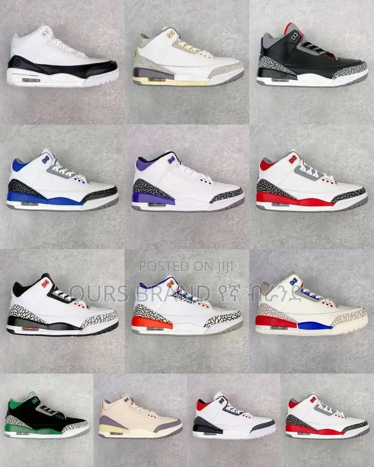 Air Jordan 3 Retro High Master Quality Luxurious Sneakers 