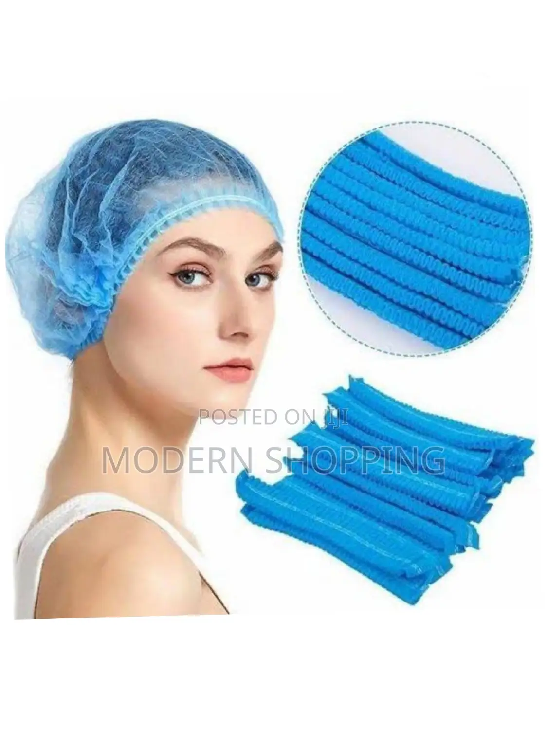 100 PCS Blue Disposable TNT Cap