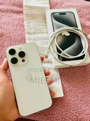 Photo - New Apple iPhone 15 Pro 128 GB White
