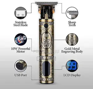 KM-700H Gold Kemei Hair Clipper