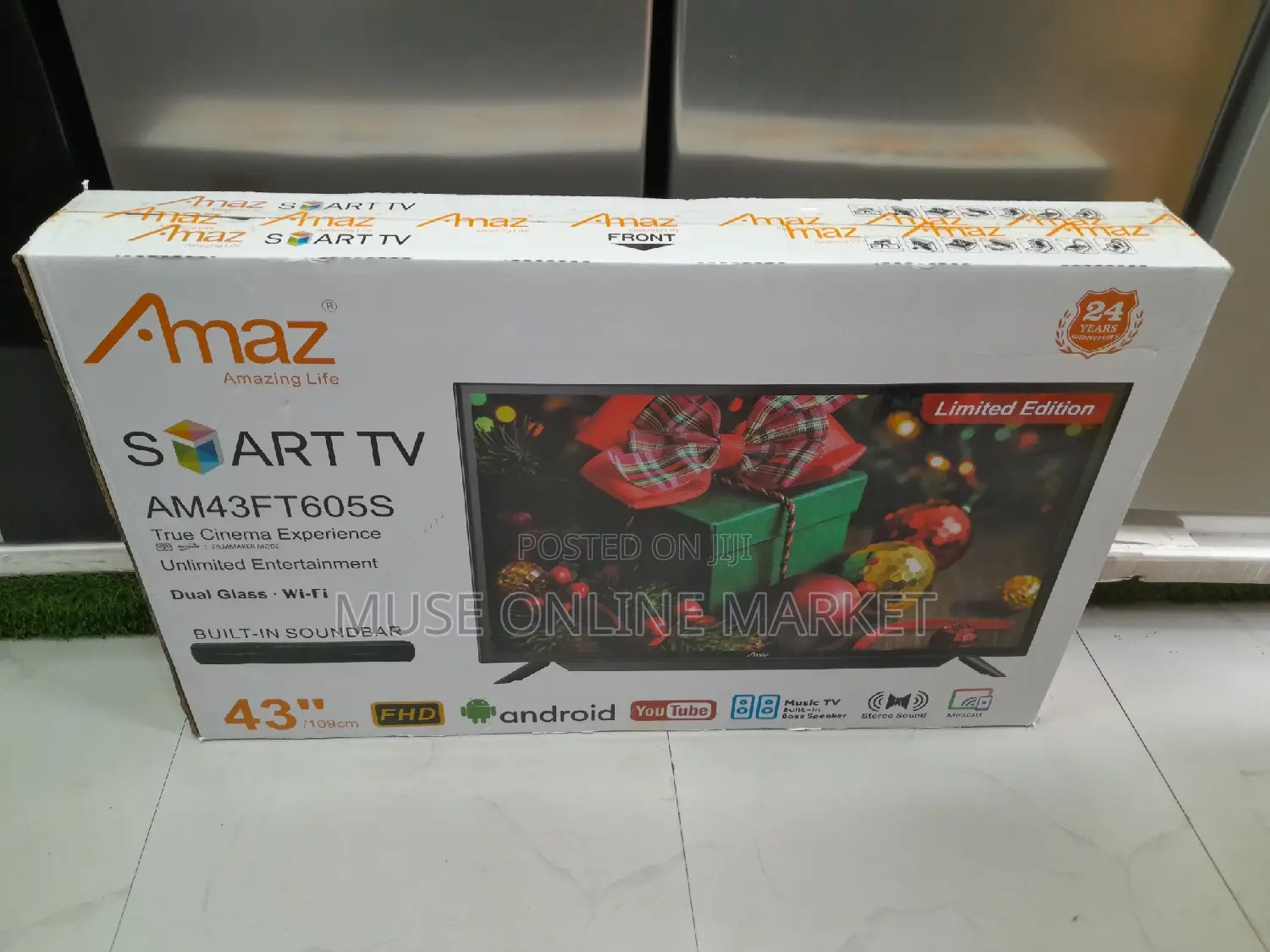 Amaz 43" Smart Android Tv