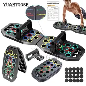 ~ ተጣጣፊ ፑሽ አፕ መሳሪያ Foldable Push Up Board