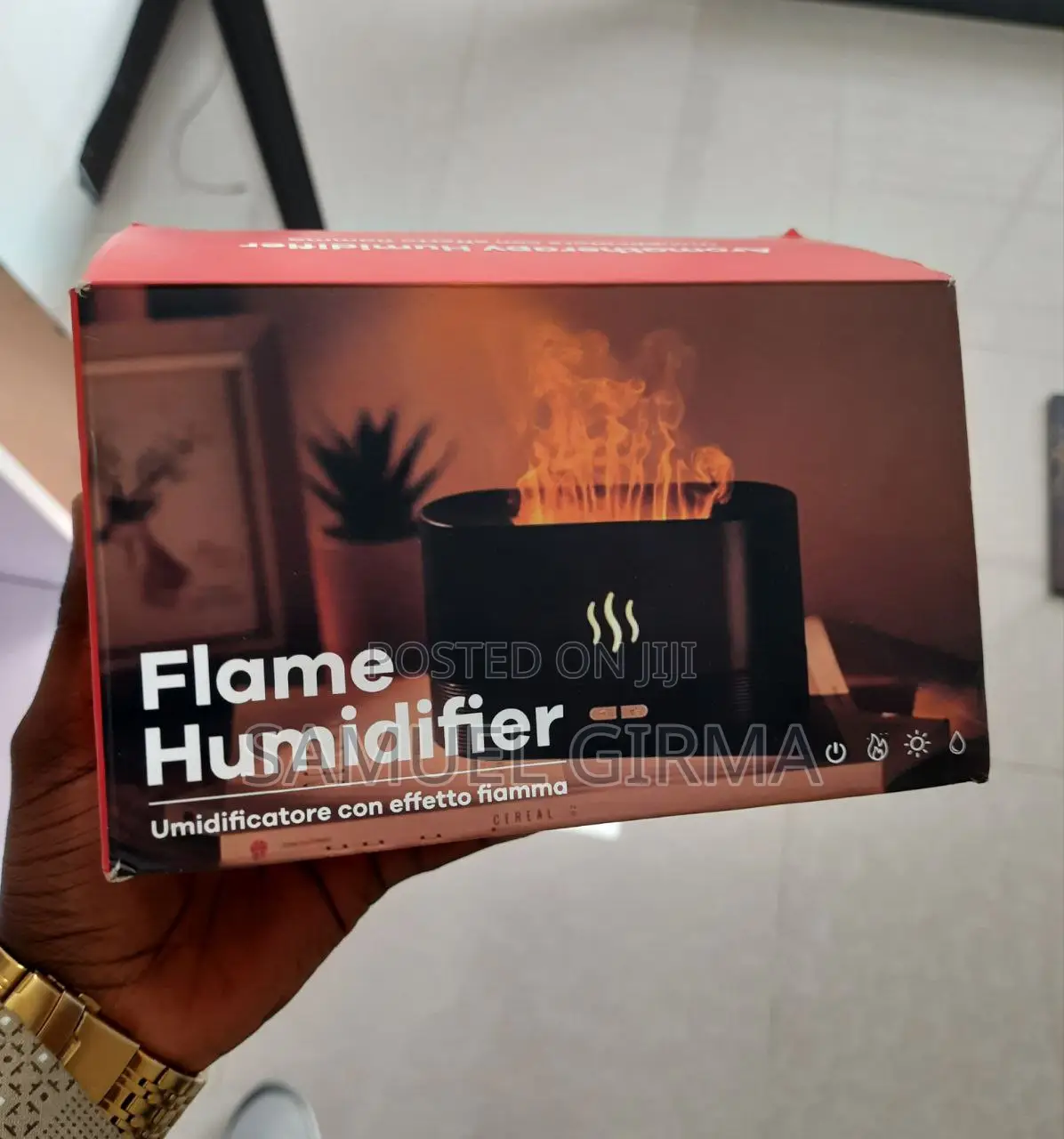 ~ Flame Diffuser Humidifier High Quality