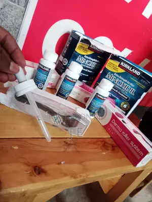 Minoxidil With Derma Roller