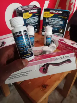 Minoxidil With Derma Roller