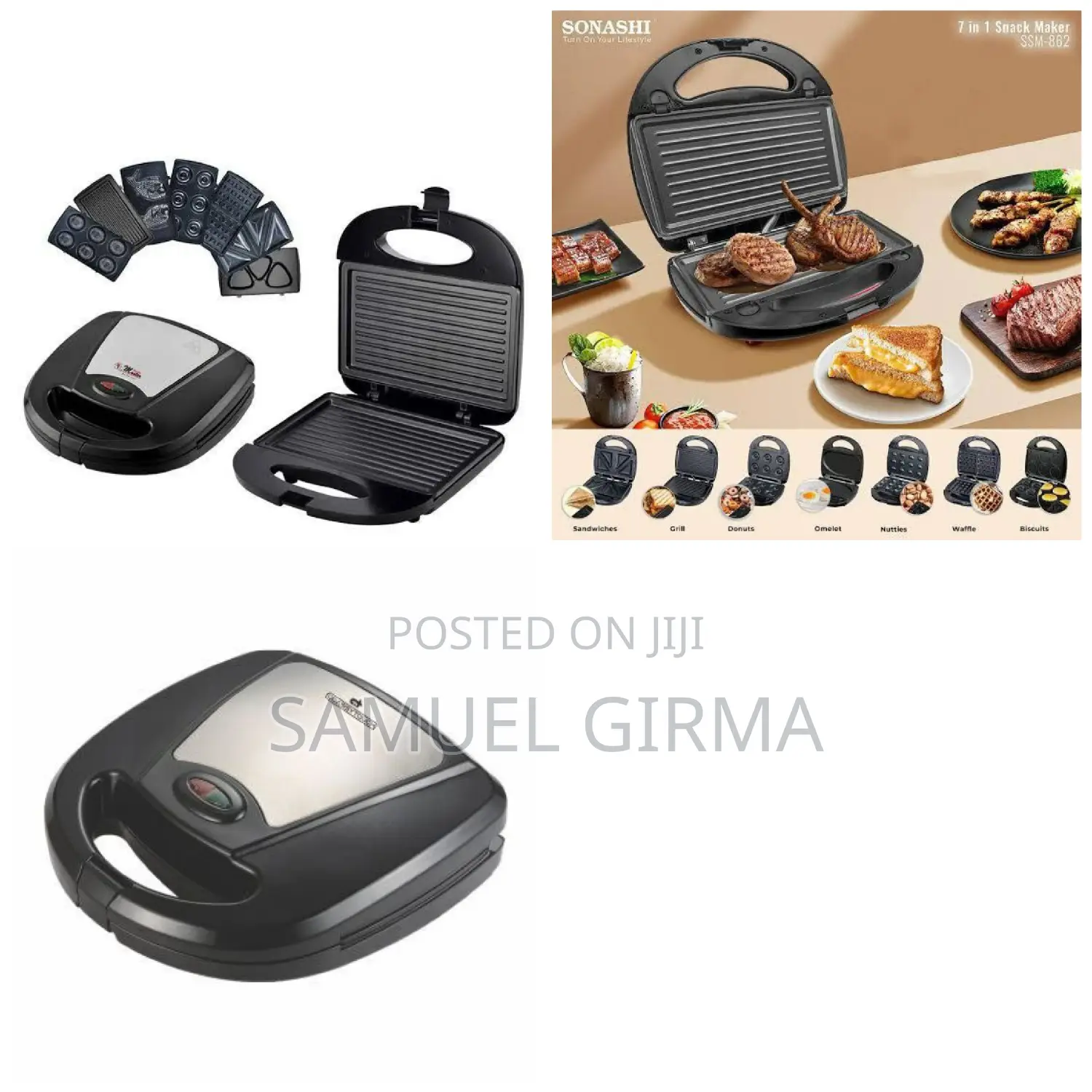 ~Classy Touch 7 In 1 Multi Snacks Maker