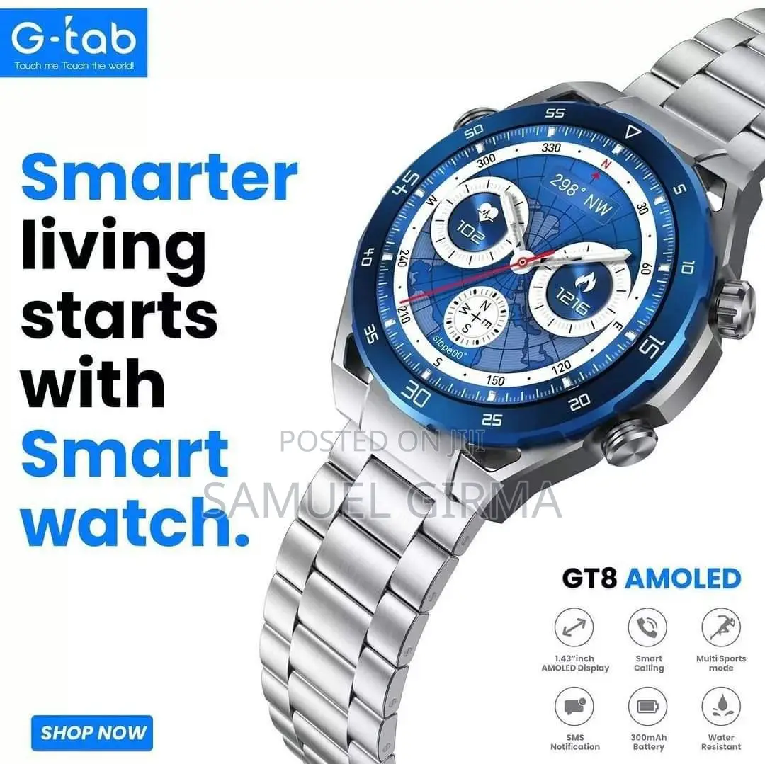 ~ G-Tab GT8 Smart Watch Original