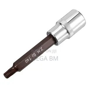 Photo - 1/2 Inch Drive T-40 Trox Bit Socket S2 Steel 100mm Length