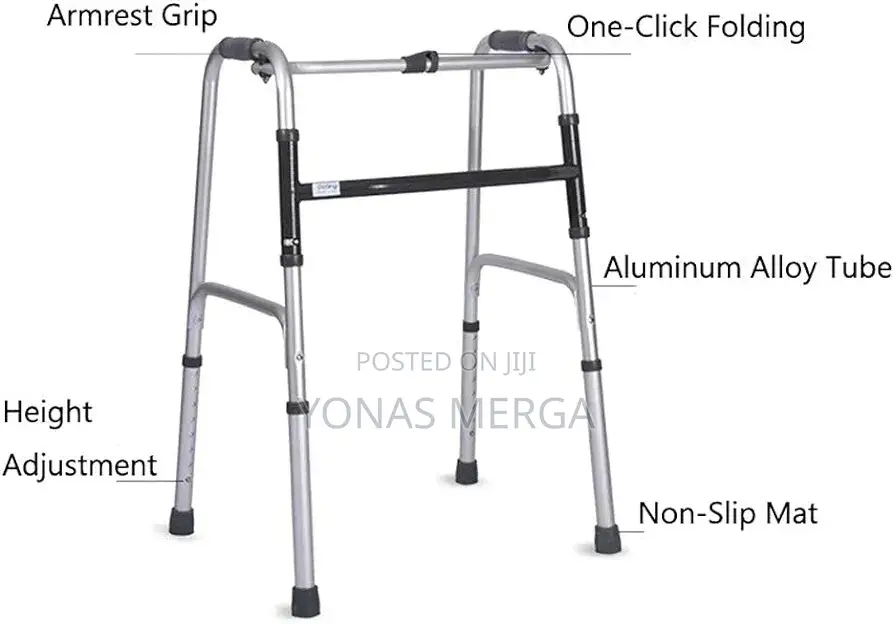 Walker፧በቁመቱ Adjustable Walker=ወከር:Walker*Walker"Walker*ዊልቸር