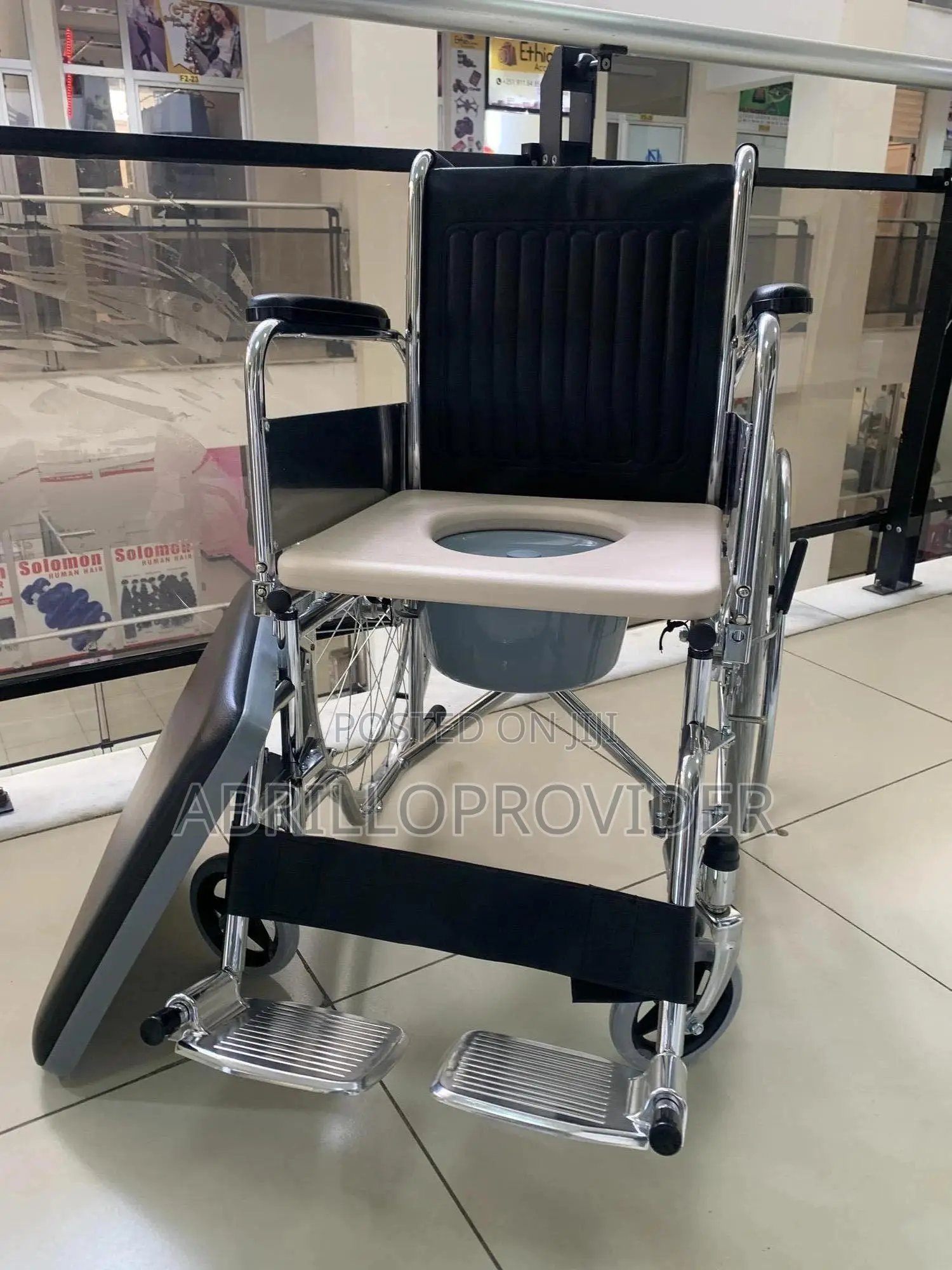 Auxiliary Commode Wheelchair%#Wheelchair%#Wheelchair%#Cod 48