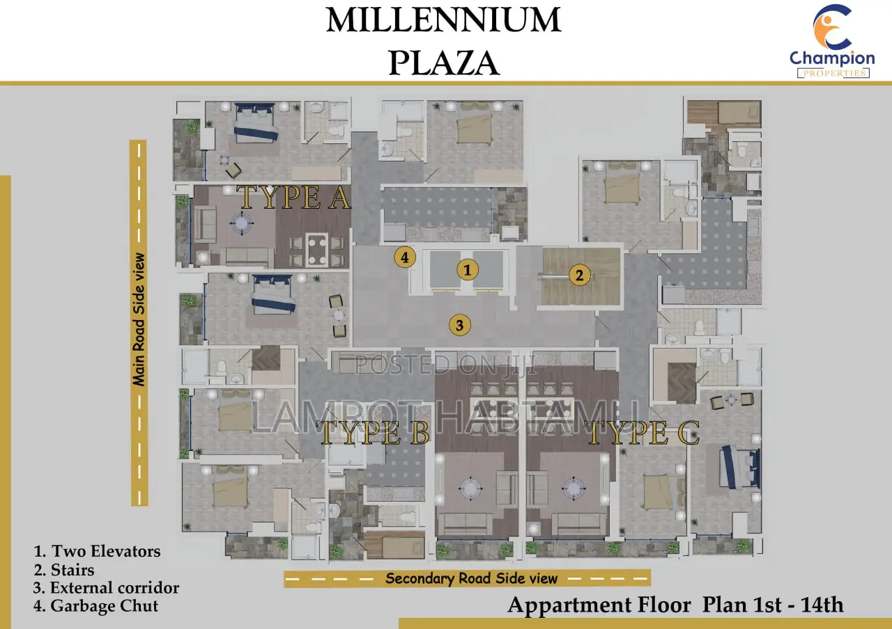 2bdrm Apartment in Prime Real Estate, Bole for sale