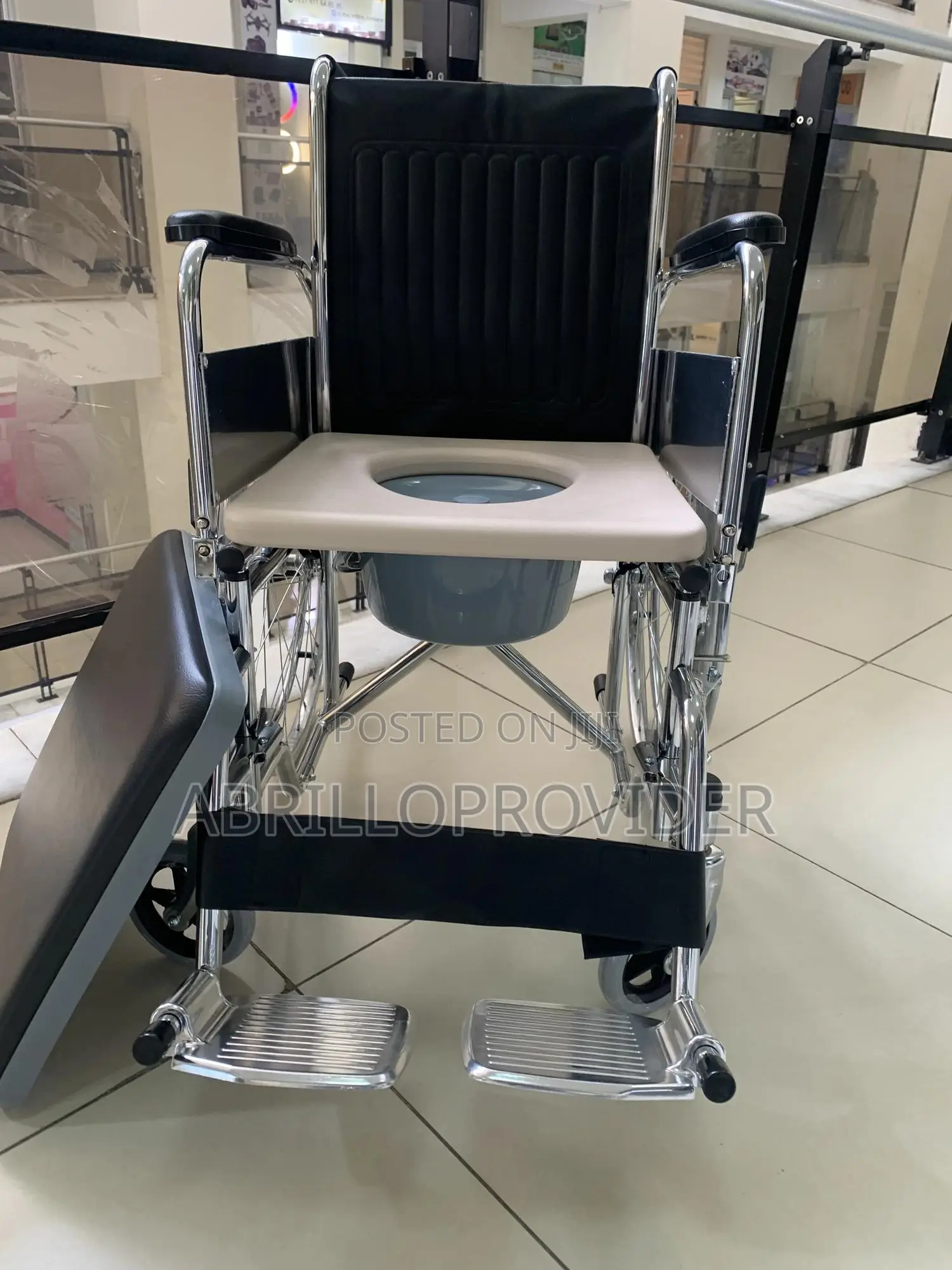 Auxiliary Commode Wheelchair%#Wheelchair%#Wheelchair%#Cod 48