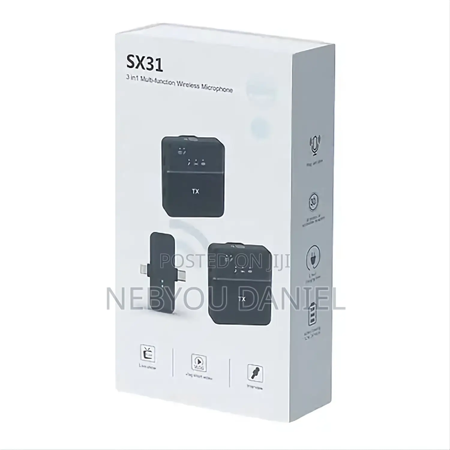 Sx31 2in1 Wireless Microphone
