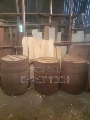 Photo - Wood Barrel የእንጨት በርሜል