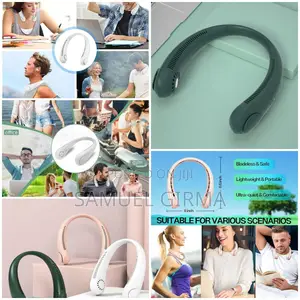 Photo - ~Portable Neck Cooler FanCordless Bladeless Fan 3 Speeds