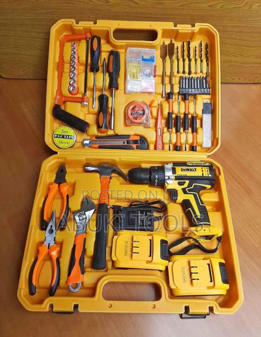 Dewalt Full Toolset Charger Drill