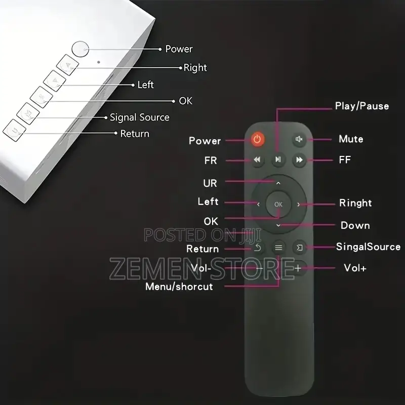 High Quality Resolution HD Mini Projector